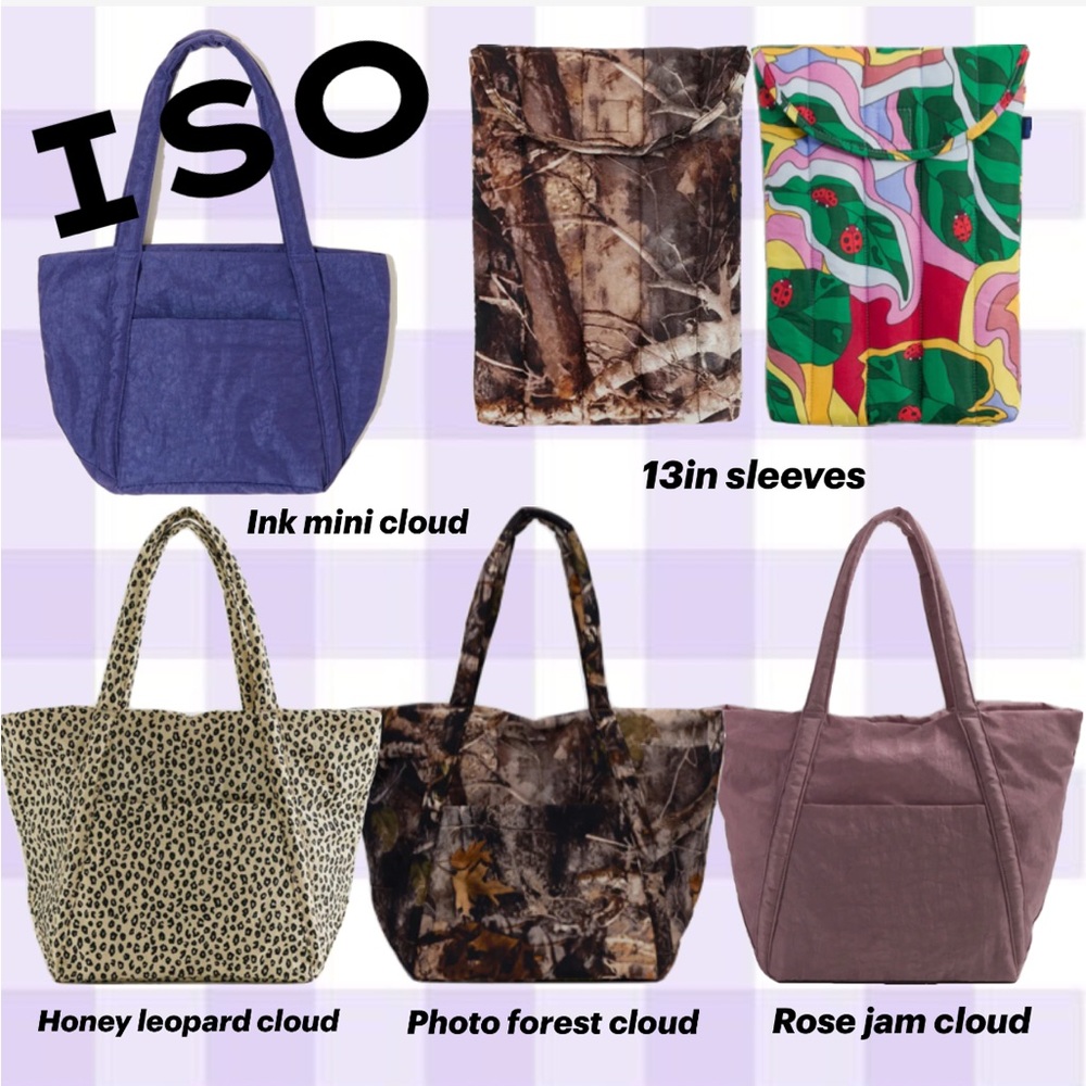 BAGGU Ink Mini Cloud Women's Tote